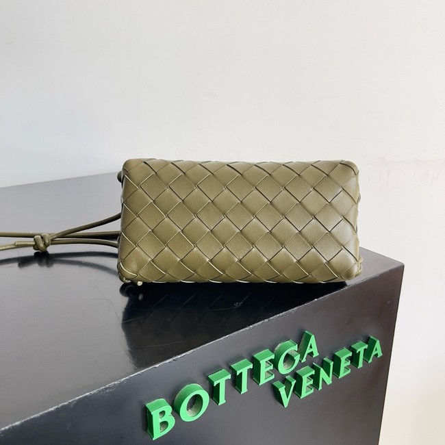 Bottega Veneta Intrecciato Concert Pouch 794258 Travertine