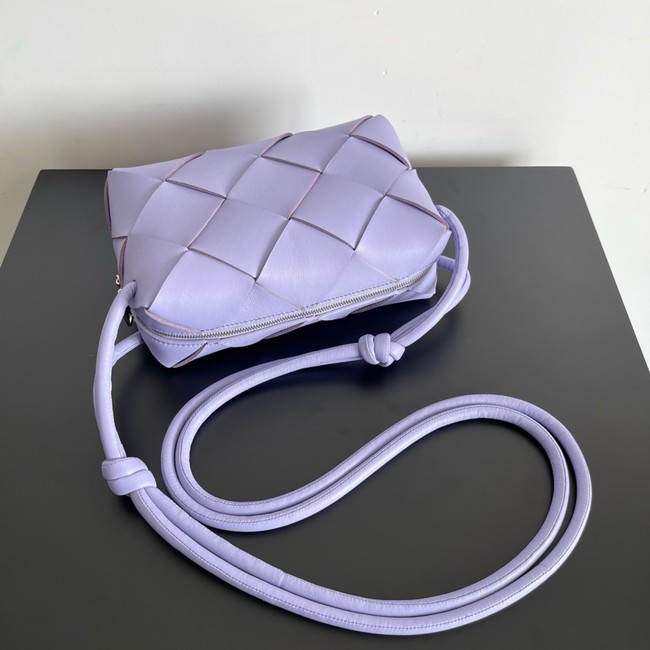 Bottega Veneta Intrecciato Concert Pouch D794258 Purple