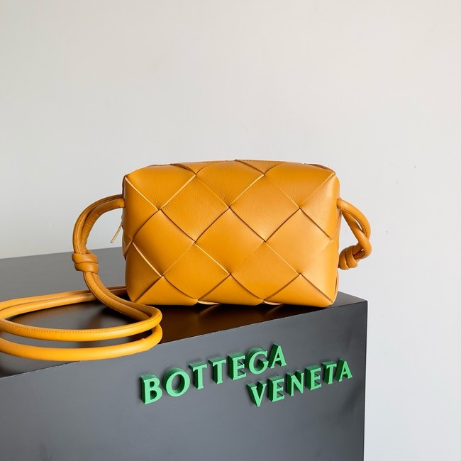Bottega Veneta Intrecciato Concert Pouch D794258 yellow