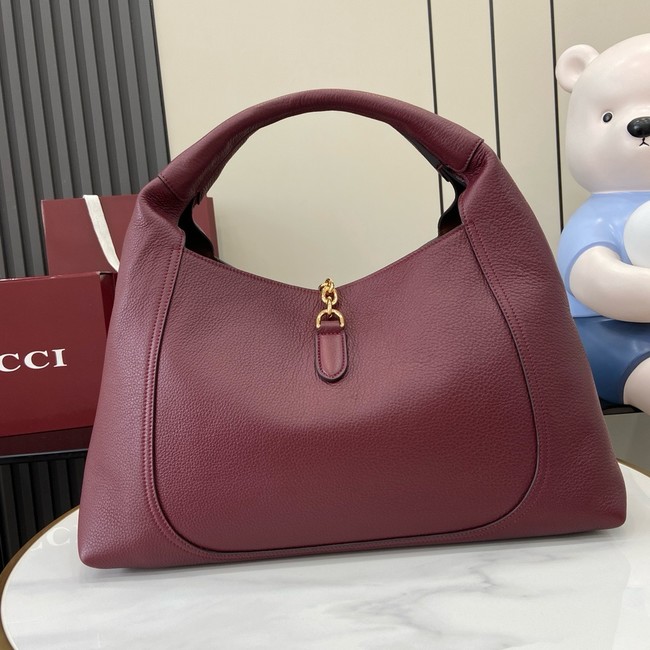GUCCI SOFTBIT MAXI SHOULDER BAG 837466 Rosso Ancora red