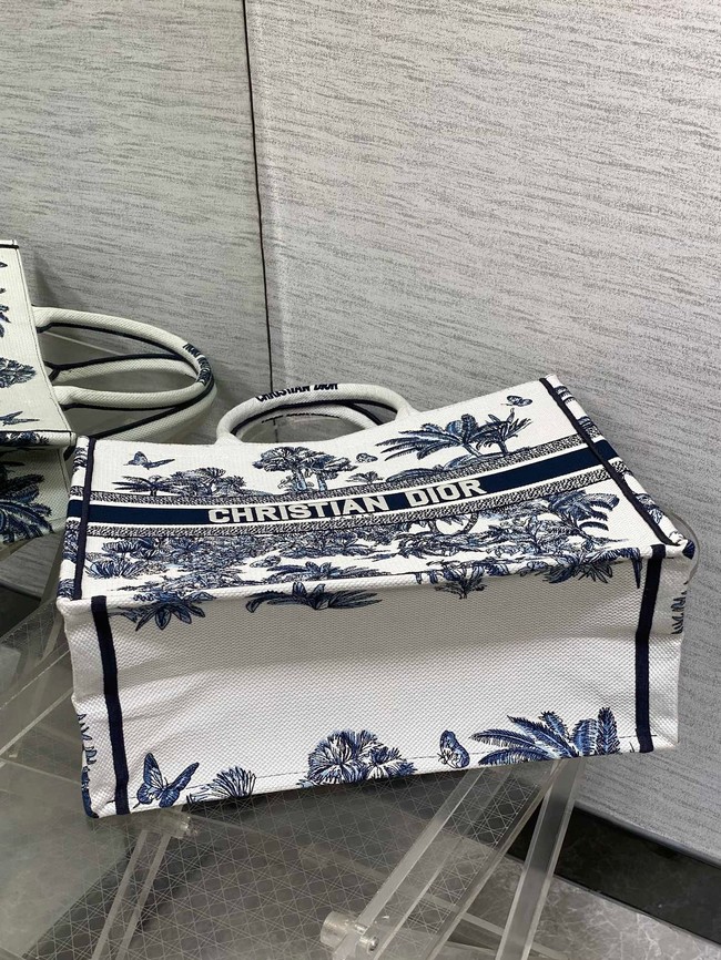 Large Dior Book Tote Embroidery Embroidery M1286ZEDX-7