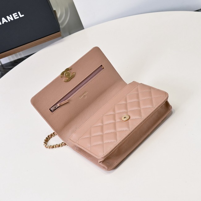 Chanel PHONE HOLDER WITH CHAIN AP3019 PINK