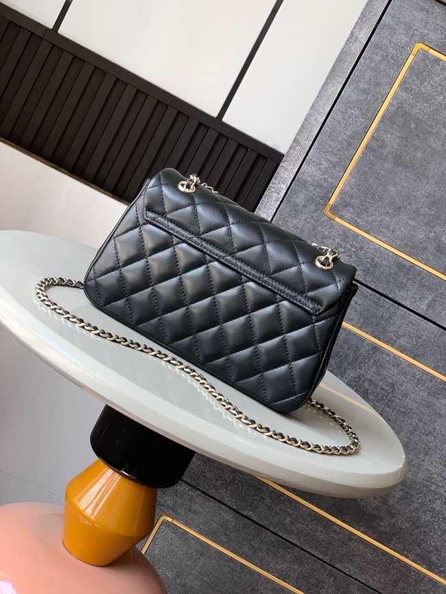 Chanel CLASSIC Original Lambskin 11.12 HANDBAG AS6565 black