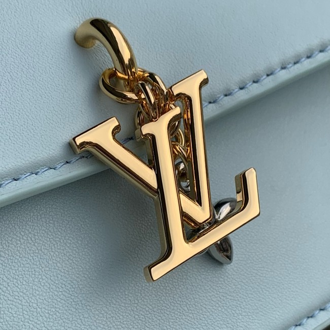Louis Vuitton NEW Wallet On Chain LV Bloom M14581 Azur