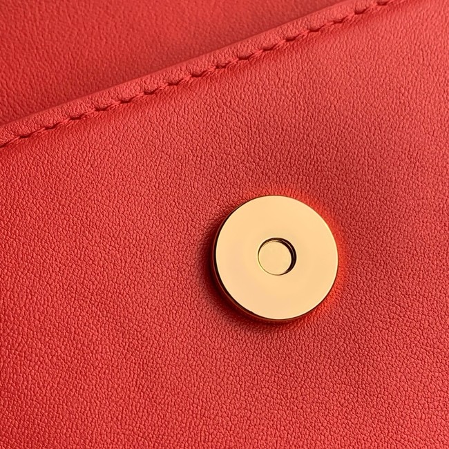 Louis Vuitton NEW Wallet On Chain LV Bloom M14581 Sweet Coral