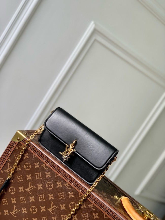 Louis Vuitton NEW Wallet On Chain LV Bloom M14581 black