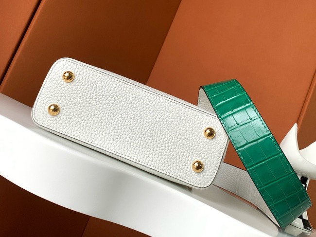 Louis Vuitton Capucines Mini M96498 white&green