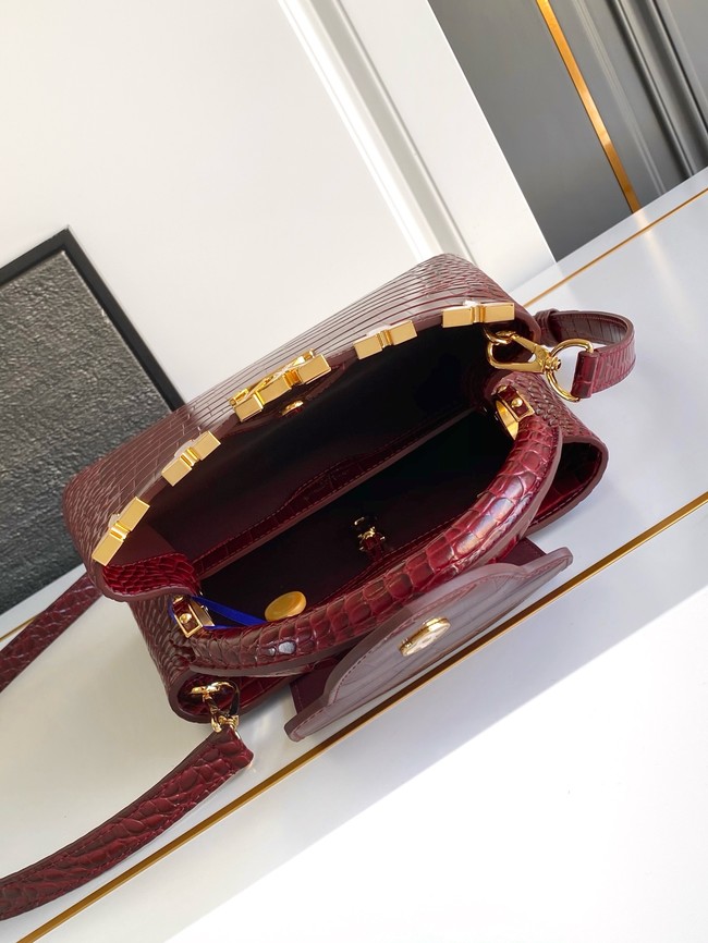 Louis Vuitton Capucines Mini M96498 white&pink