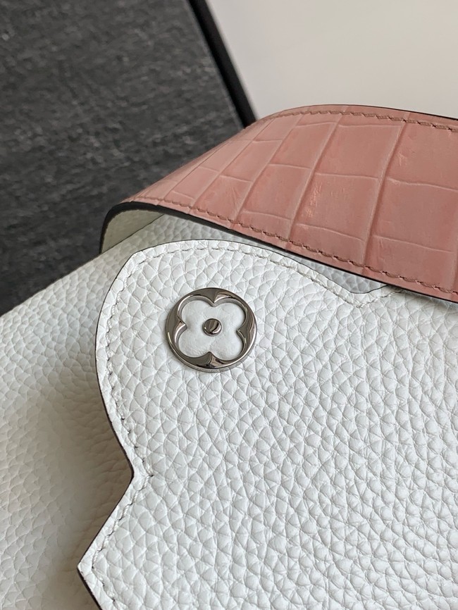 Louis Vuitton Capucines Mini M96498 white&pink