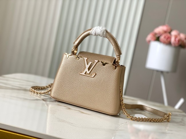 Louis Vuitton Capucines Mini M11341 gold