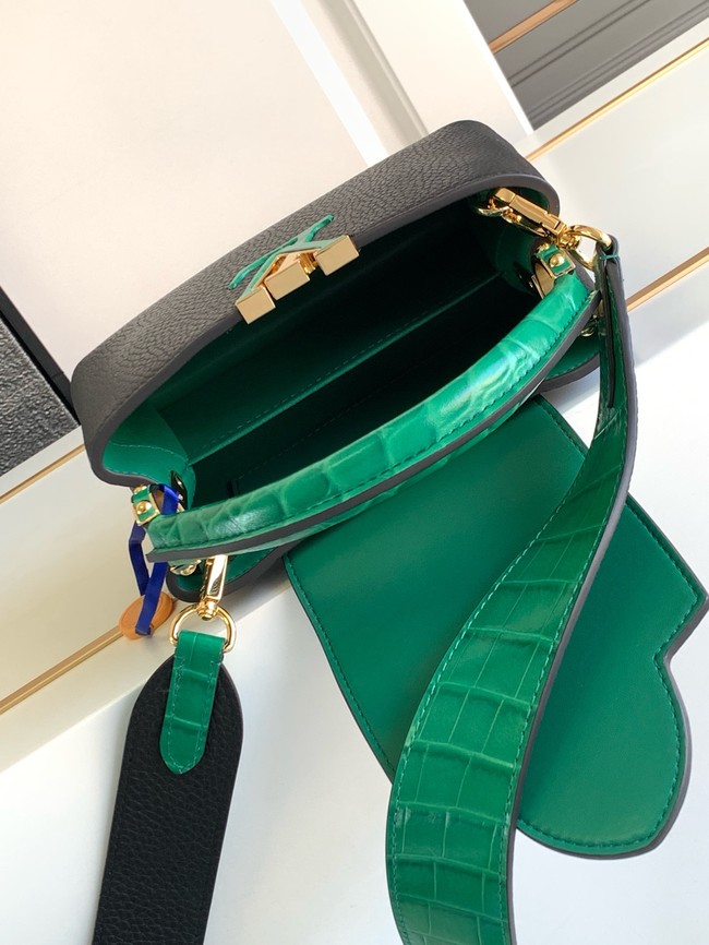 Louis Vuitton Capucines Mini M96498 black&green