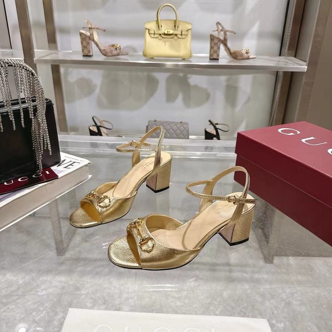 Gucci WOMENS HORSEBIT SANDAL 44938-6