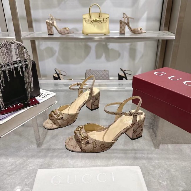 Gucci WOMENS HORSEBIT SANDAL 44938-7