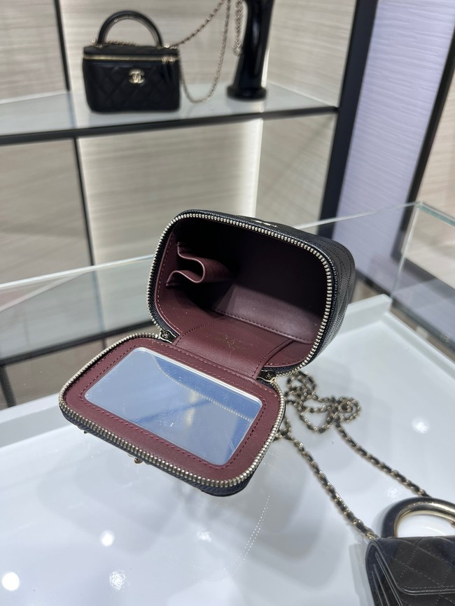 CHANEL Classic Small Vanity with Chain AP1340 black