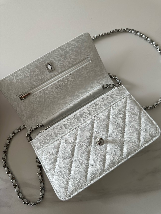 Chanel Classic Wallet On Chain Grained Calfskin AP4241-16
