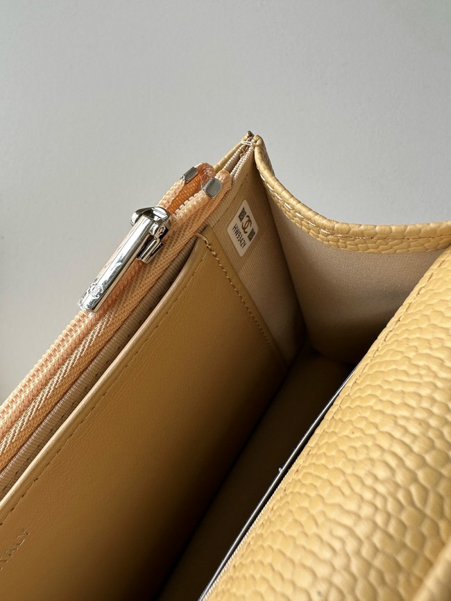 Chanel Classic Wallet On Chain Grained Calfskin AP4241-18