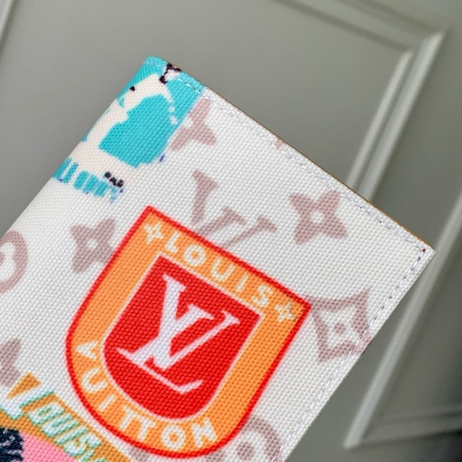 Louis Vuitton NEW Passport Cover M14621 Monogram Dune