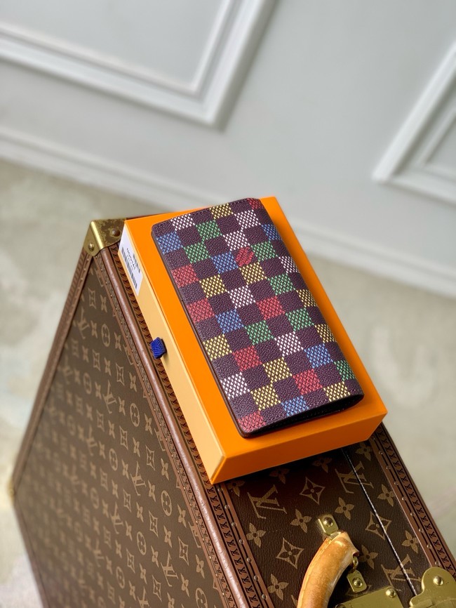 Louis Vuitton Brazza Wallet N00141 Multicolor