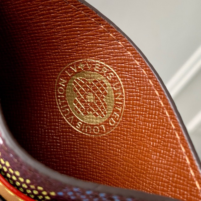 Louis Vuitton Double Card Holder N00189 Multicolor