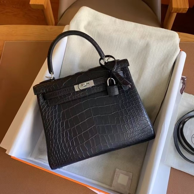 Hermes Kelly Shoulder Bags Nile crocodile leather KL3598-21