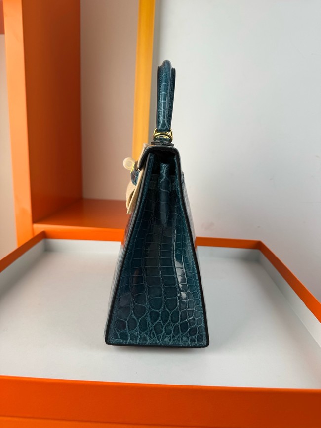 Hermes Kelly Shoulder Bags Nile crocodile leather KL3598-7