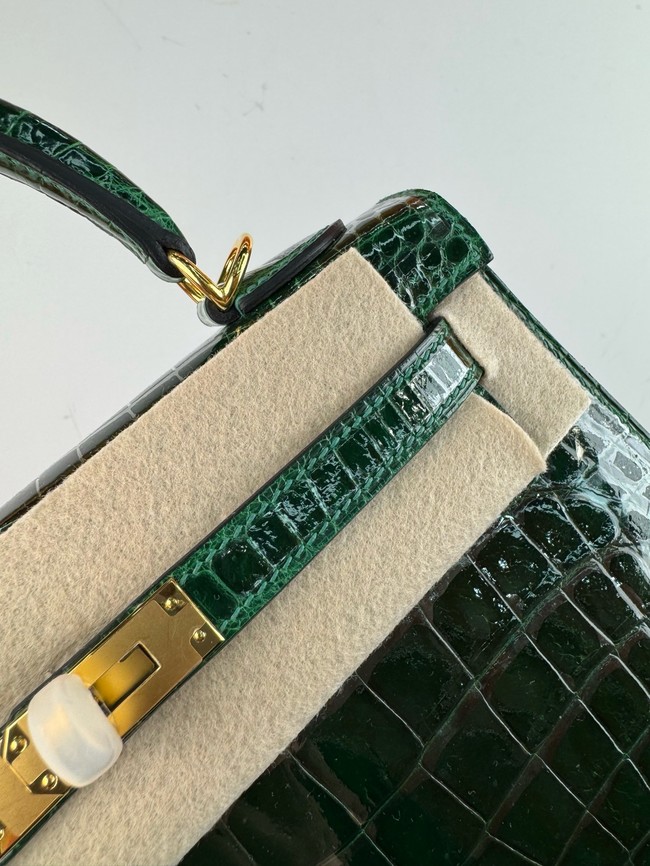 Hermes Kelly Shoulder Bags Nile crocodile leather KL3598-9