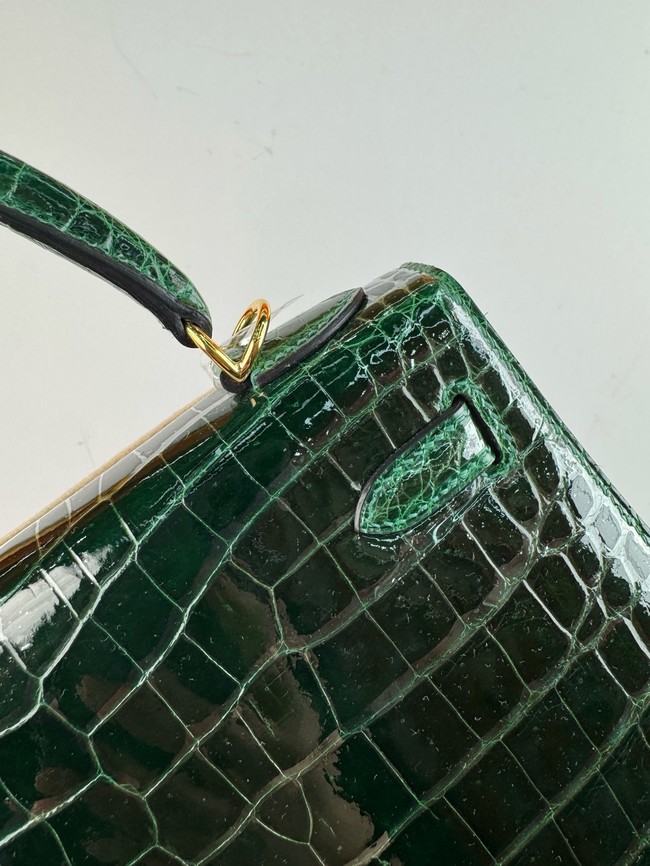Hermes Kelly Shoulder Bags Nile crocodile leather KL3598-9