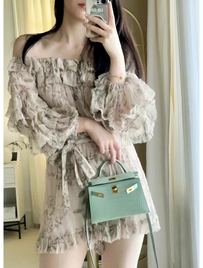 Hermes Kelly Shoulder Bags Nile crocodile leather KL2766-3