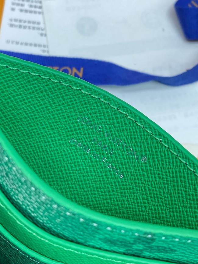 Louis Vuitton Double Card Holder M14864 Green