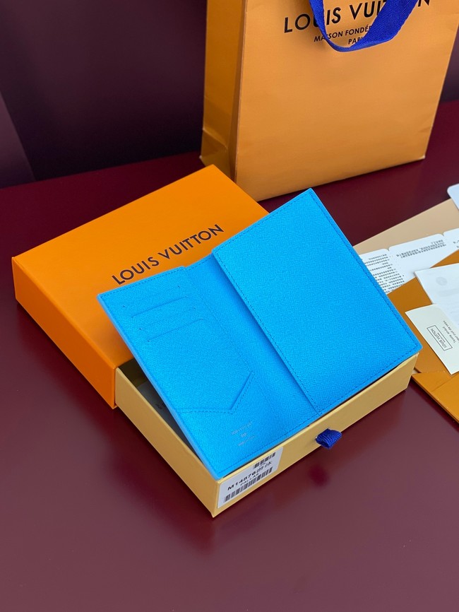 Louis Vuitton Passport Cover M14877 Blue lagoon
