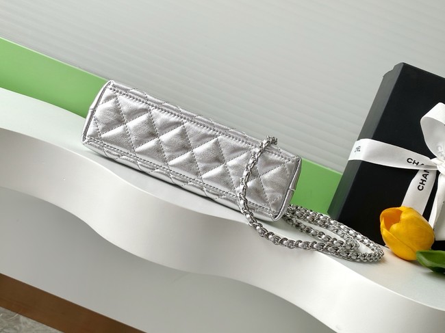 Chanel MINI SHOPPING BAG AS4416 Silver