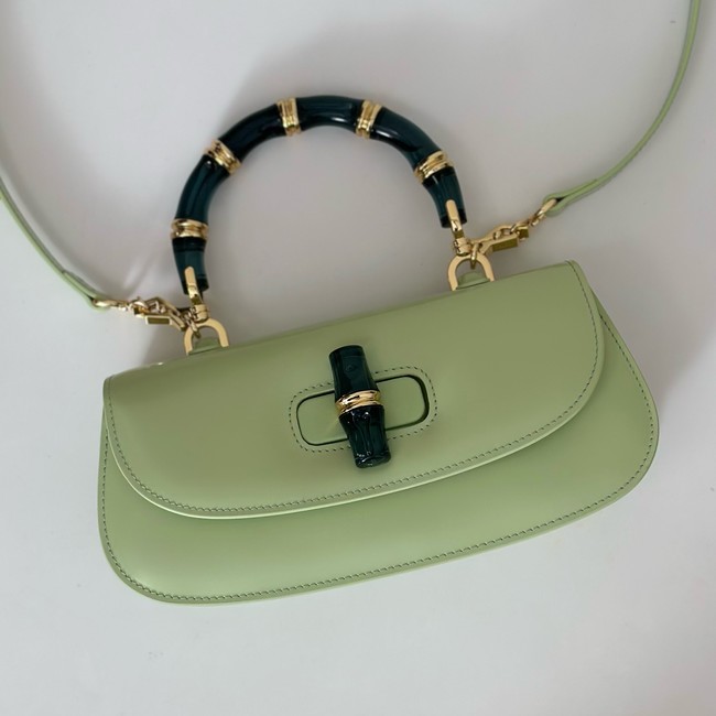 GUCCI BAMBOO DIVA MEDIUM BAG 827750 green
