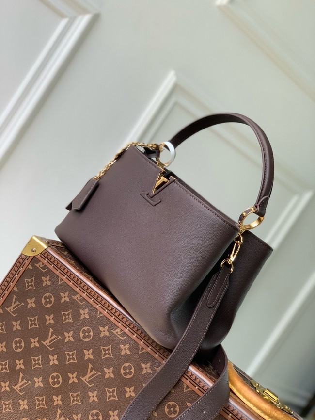 Louis Vuitton Capucines MM Souple M12929 Chocolate