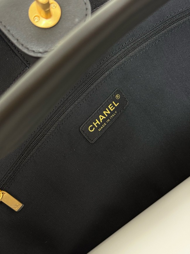 CHANEL Shopping Bag AS5657  Black