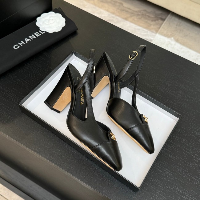 Chanel SLINGBACKS High heels 9.5CM 44976-6
