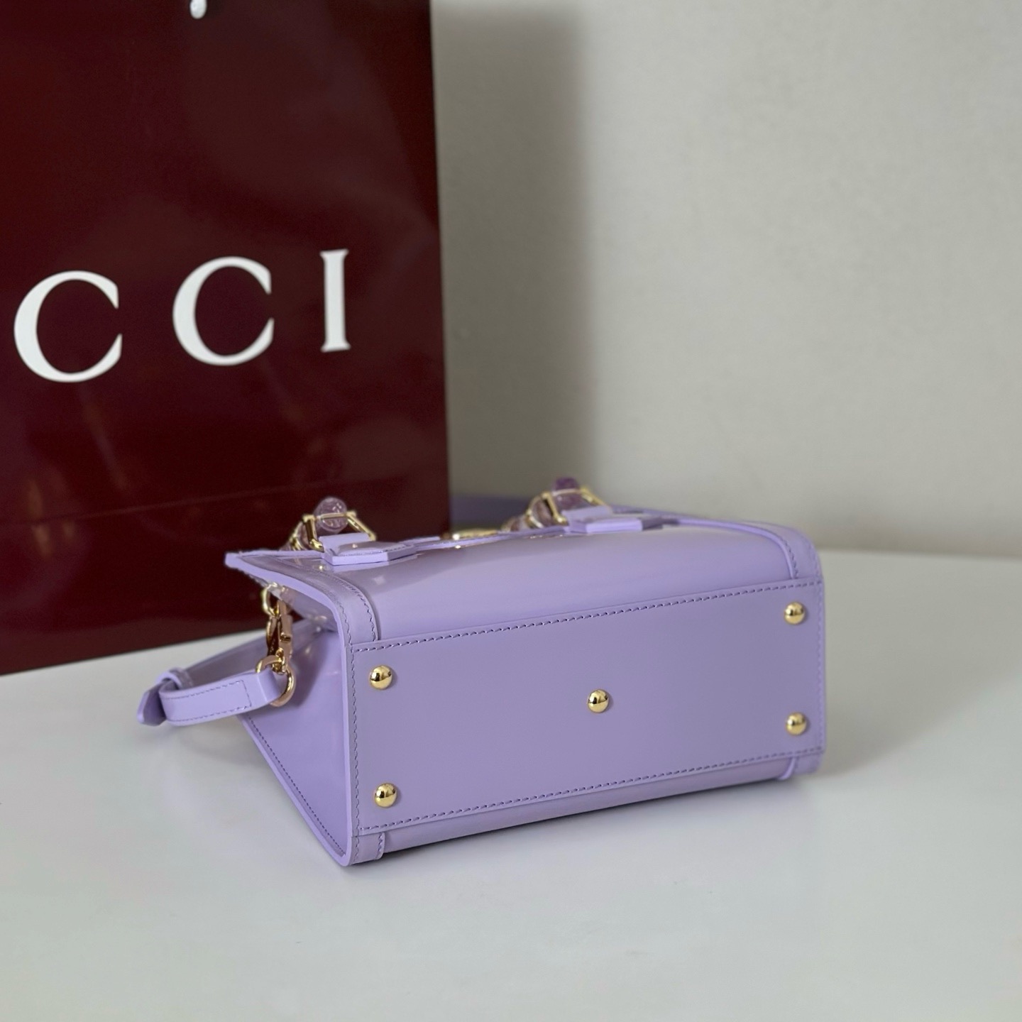 Gucci Diana small tote bag 832936 Lavender