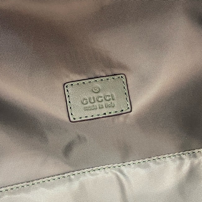 GUCCI GG canvas medium backpack 834464 Forest green