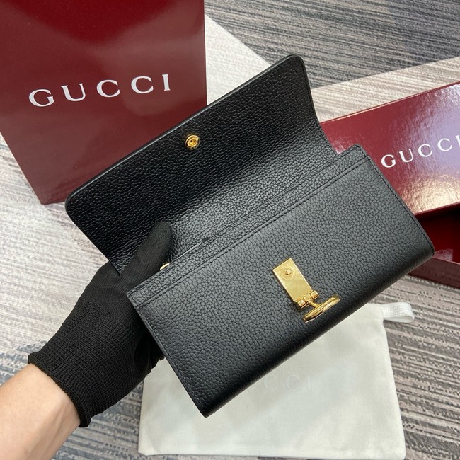 Gucci Softbit continental wallet 828147 black