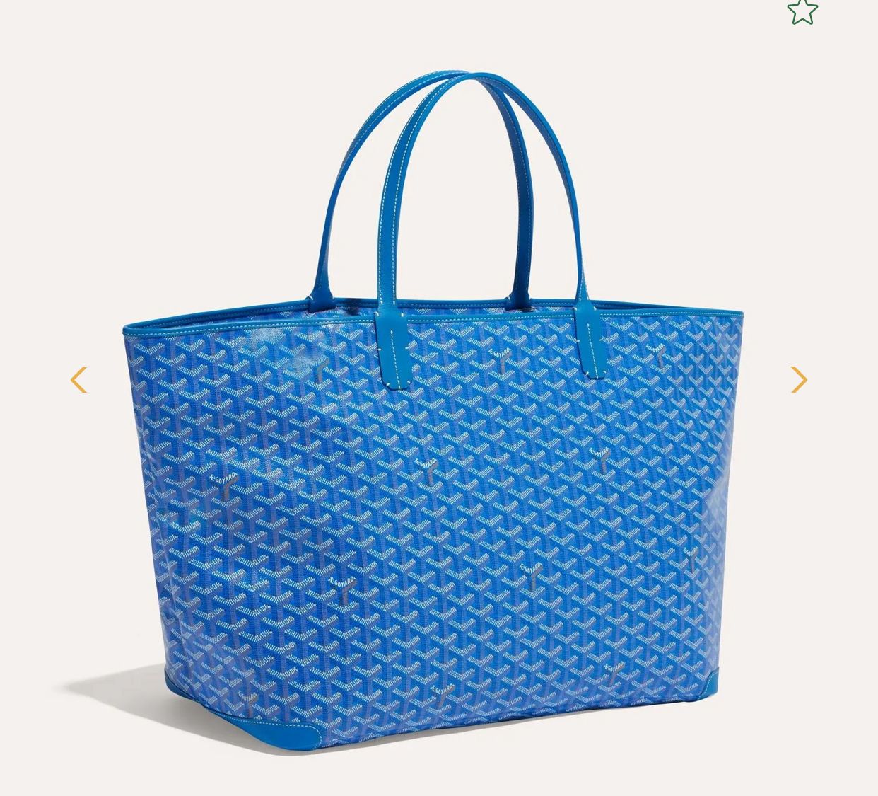 Goyard Artois GM Original Leather Bag G80945 Royal blue