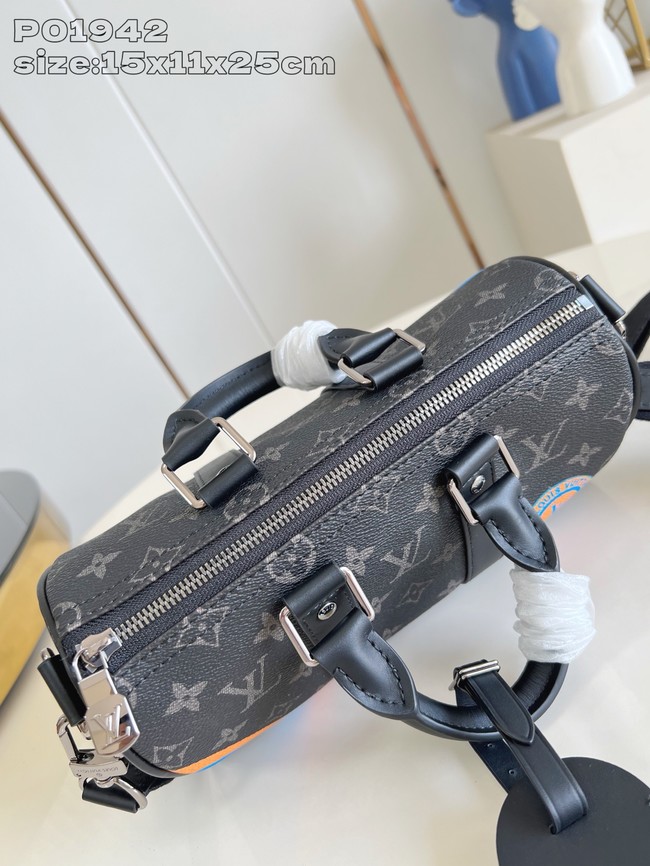 Louis Vuitton Speedy Bandouliere 25 P1942 black