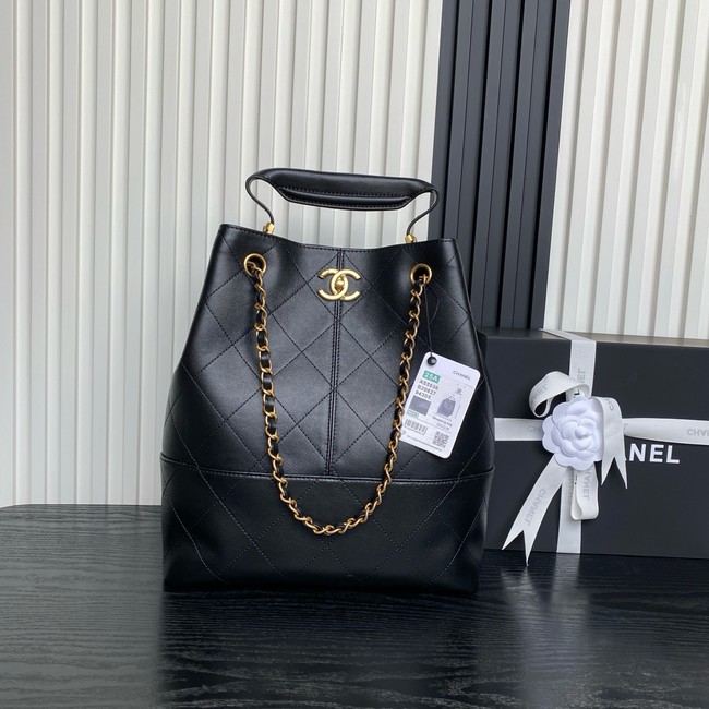 CHANEL Shopping Bag AS5636 Black
