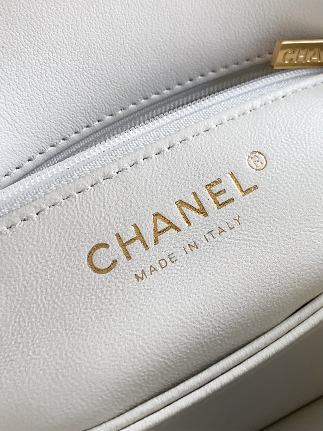 Chanel LARGE FLAP BAG WITH TOP HANDLE 92991-17