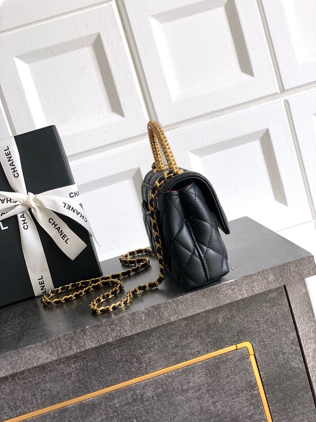 Chanel MINI FLAP BAG WITH TOP HANDLE AS2215-20
