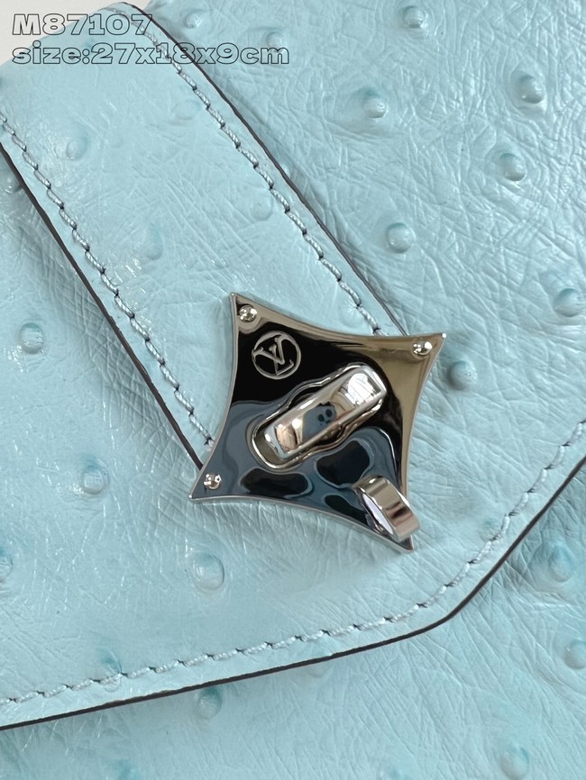 Louis Vuitton Grained Calfskin M86012 light blue