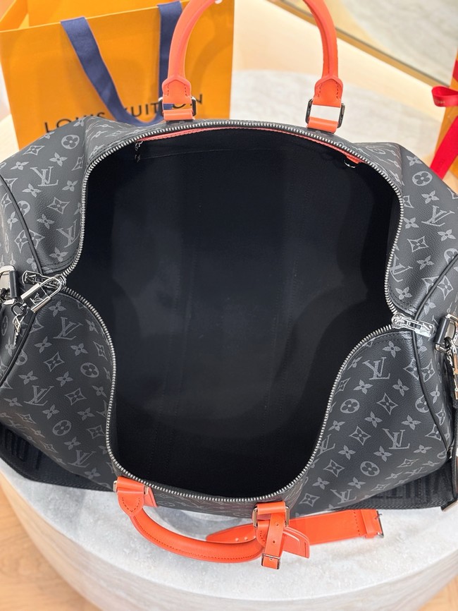 Louis Vuitton Keepall Bandouliere 55 M40605 black