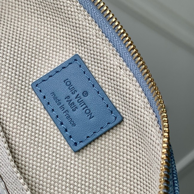 Louis Vuitton Pochette Accessories XL N00204 Denim Blue