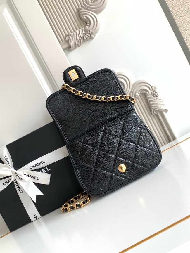 CHANEL Wallet On Chain AP5146 black