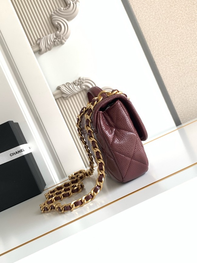 CHANEL Wallet On Chain AP5146 burgundy