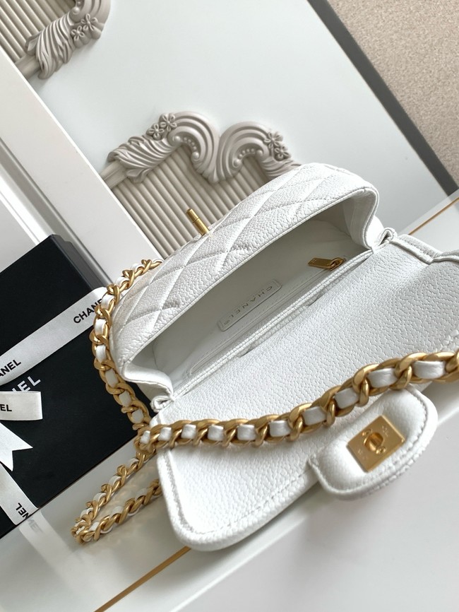 CHANEL Wallet On Chain AP5146 white