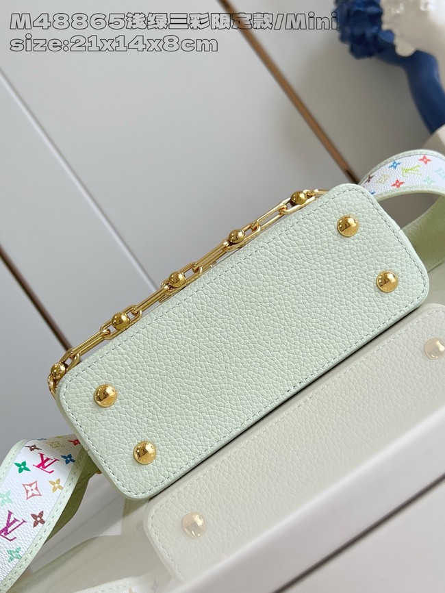 Louis Vuitton Capucines Mini M11617 light blue